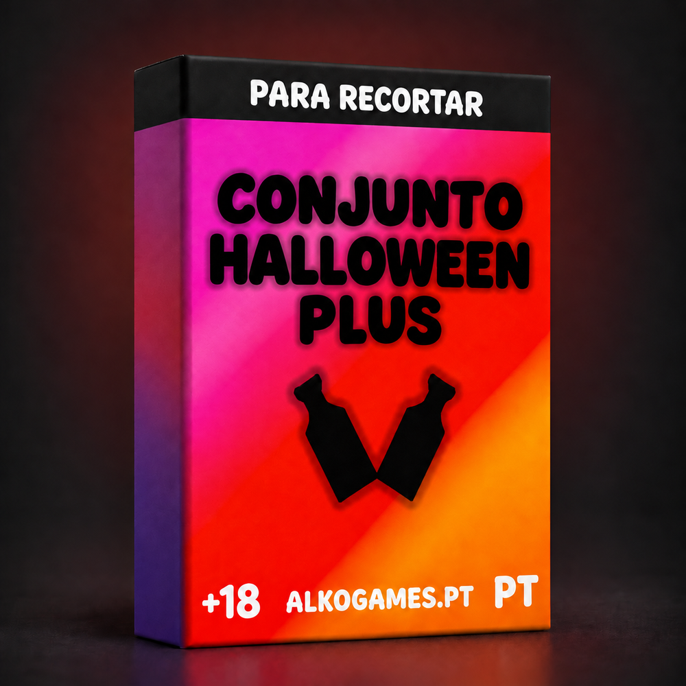 Conjunto Halloween 2026 Plus (Para Recortar)